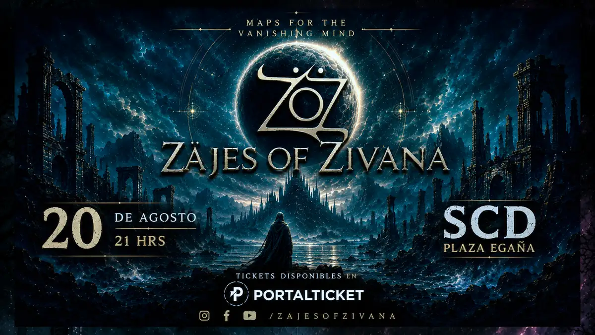 El power trio chileno Zäjes of Zivana llega a la SCD Plaza Egaña mientras proyecta su expansión hacia Europa