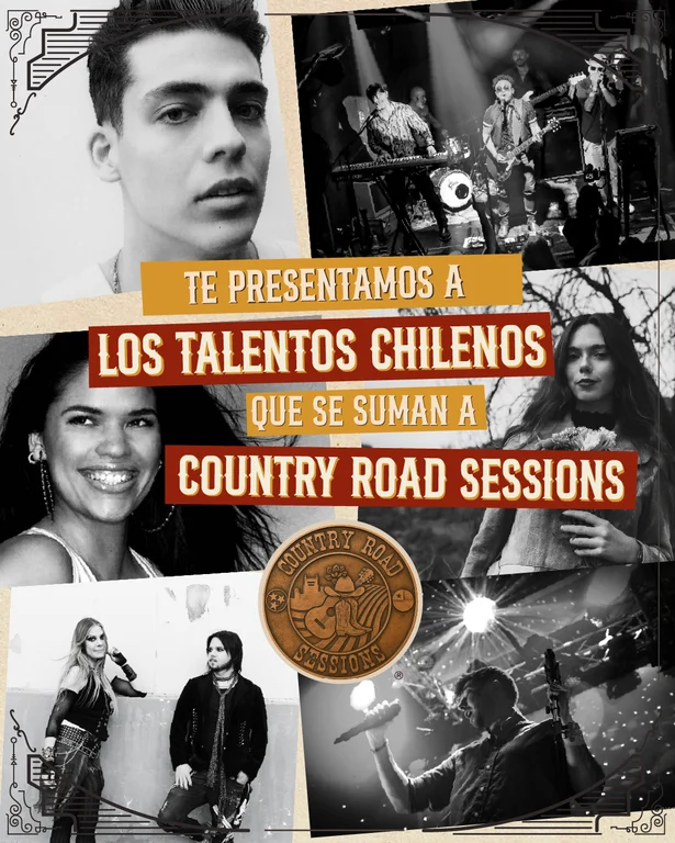 Los talentos chilenos que se suman a Country Road Sessions