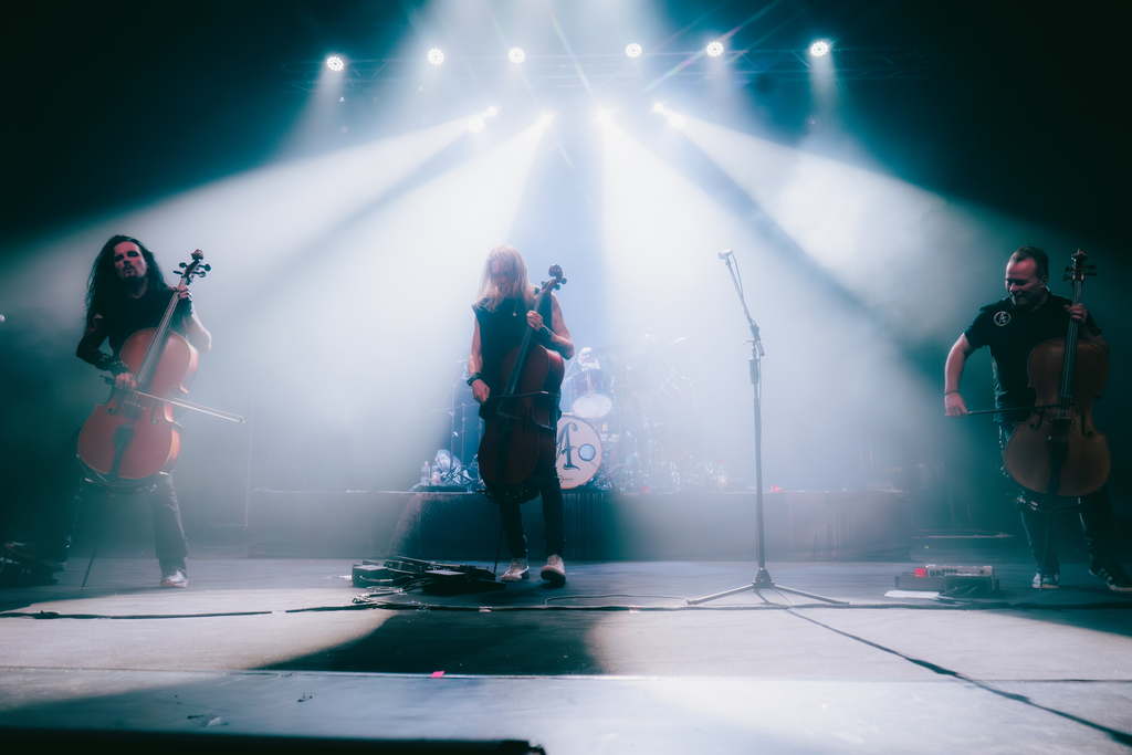 Apocalyptica en Chile: Metallica renace entre cellos y distorsión